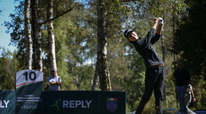 l’olandese volante? No il golfista a Biella!
